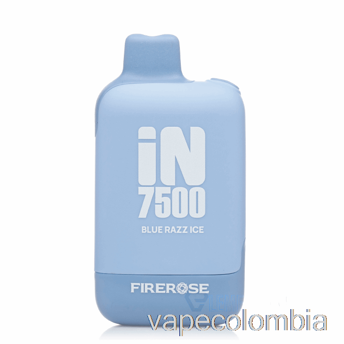 Kit Vape Completo Firerose In7500 Desechable Blue Razz Ice